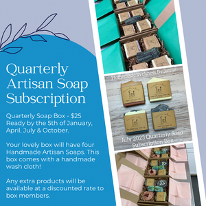 QUARTERLY ARTISAN SOAP SUBSCIPTION BOX