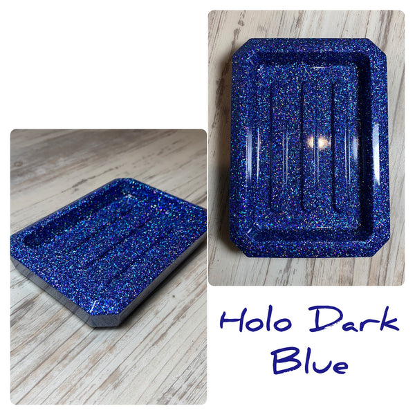 Glitter & Epoxy Soap Dish