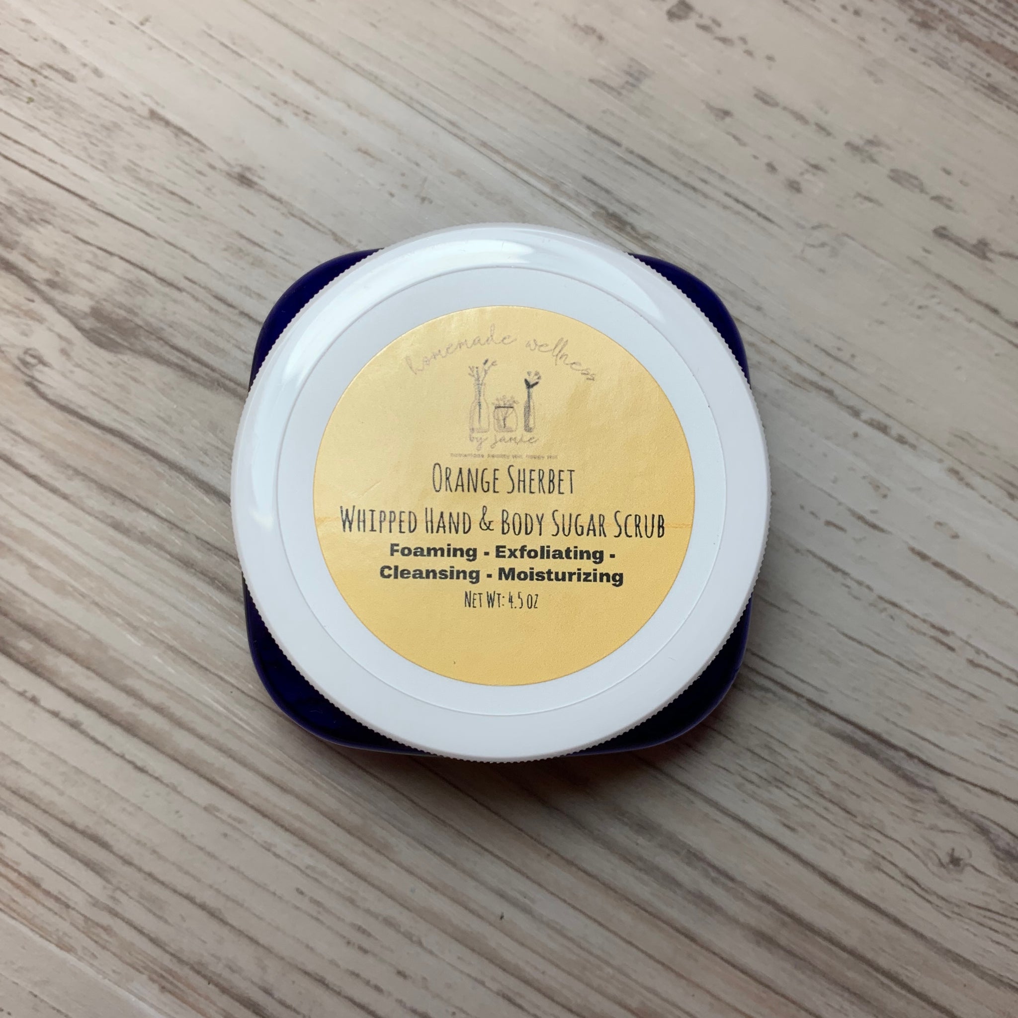 Orange Sherbet Whipped Hand & Body Sugar Scrub