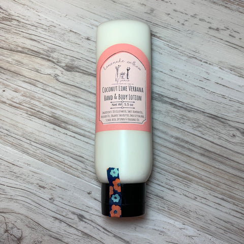 Coconut Lime Verbana Hand & Body Lotion